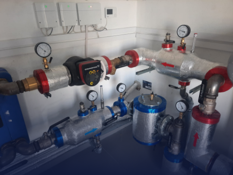 Hydraulika - realizacja wykonana dla&nbsp; obiektu magazynowego