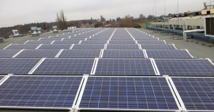 PV installation with a&nbsp;capacity of 108 kWp.