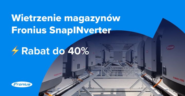 Fronius SnapINverter - sprawdzona technologia teraz w&nbsp;wyjątkowej cenie!