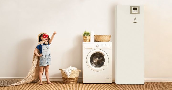 Konfiguracja pomp ciepła w&nbsp;trybie grzania, wysoka wilgotność