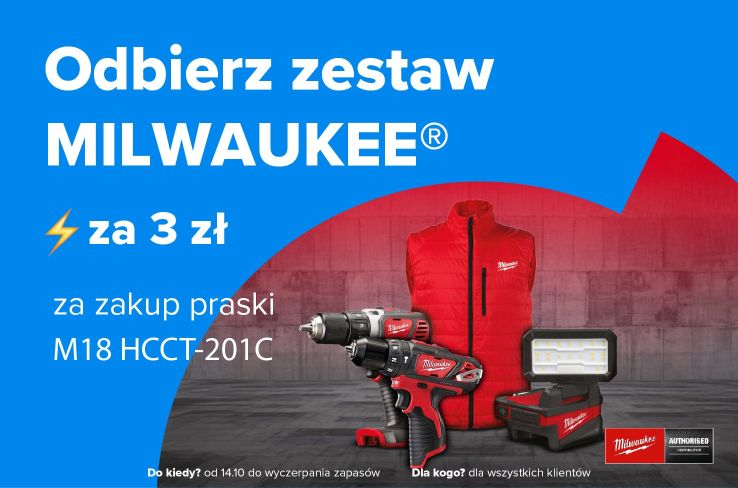 Promocja z marką MILWAUKEE!