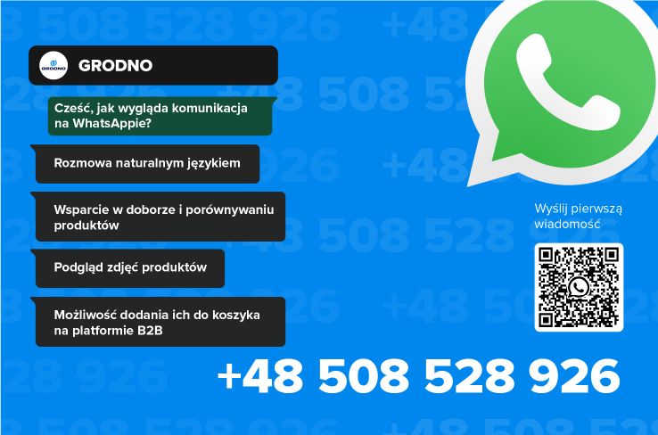 AiGRODNO jest teraz dostępne na WhatsAppie