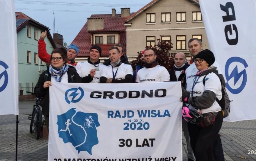 Grodno - Działamy charytatywnie - Rajd Wisła 2020