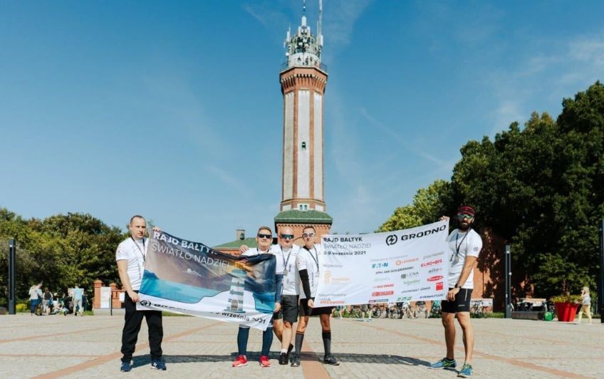 Grodno - Działamy charytatywnie - Rajd Bałtyk Światło Nadziei 2021