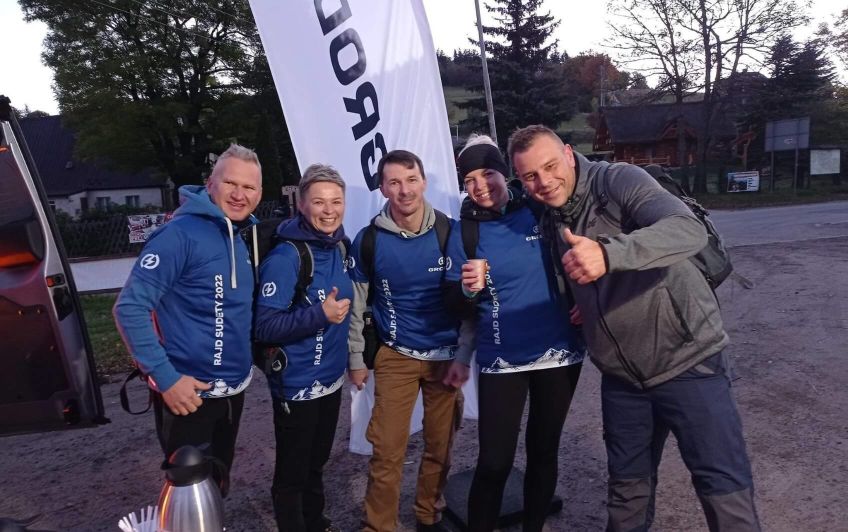 Grodno - Działamy charytatywnie - Rajd Sudety 2022