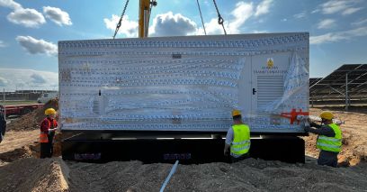 Prace nad farmą PV Malow