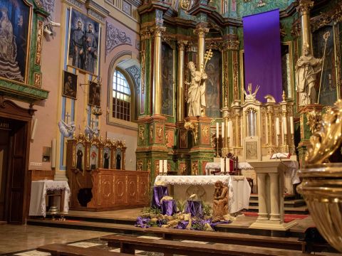 Bazylika w&nbsp;Kalwarii Pacławskiej