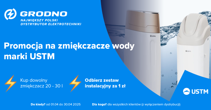 Promocja na&nbsp;zmiękczacz wody USTM