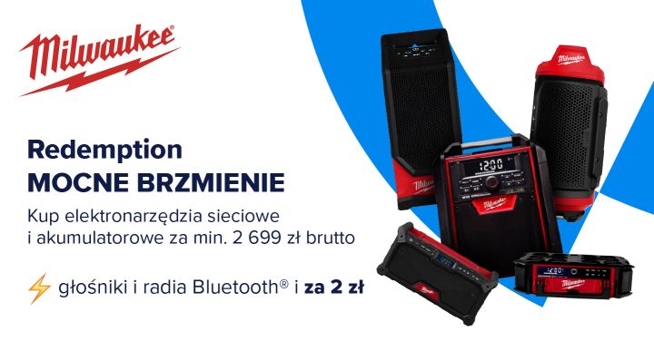 Promocja Milwaukee – „REDEMPTION MOCNE BRZMIENIE”