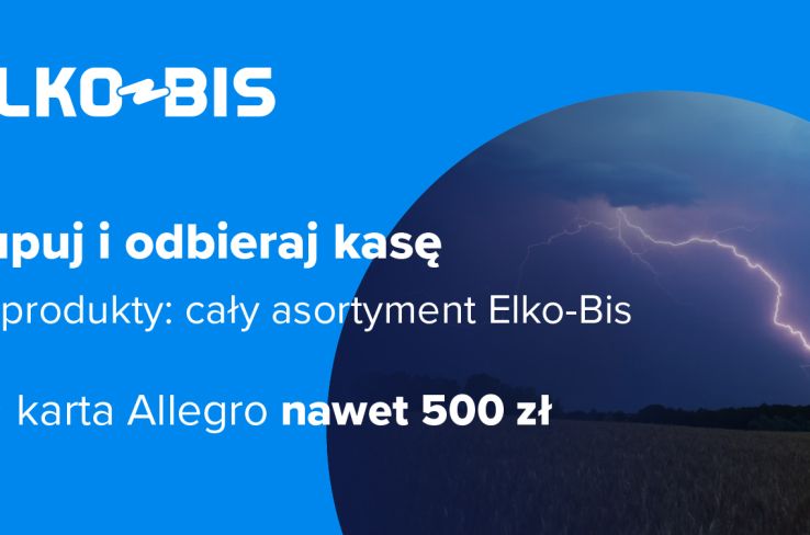 Promocja ELKO-BIS – systemy odgromowe i uziemienia z kartą Allegro