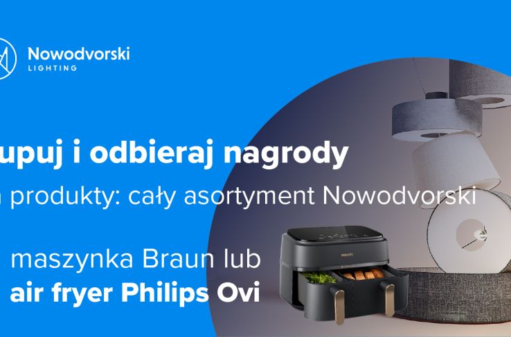 Promocja Nowodvorski Lighting – oświetlenie z nagrodami