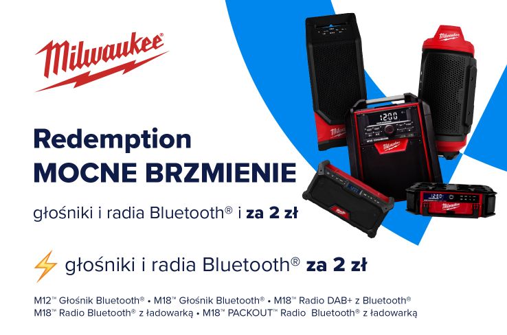 Promocja Milwaukee – „REDEMPTION MOCNE BRZMIENIE”